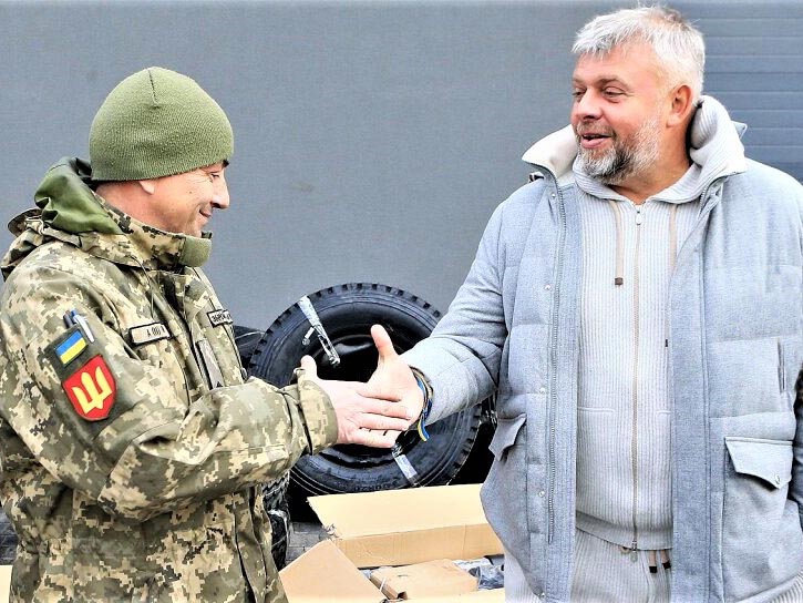 Козловський Григорій з військовими ЗСУ